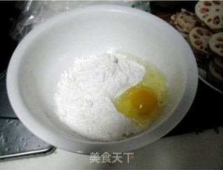 酥炸藕盒的做法步骤：2