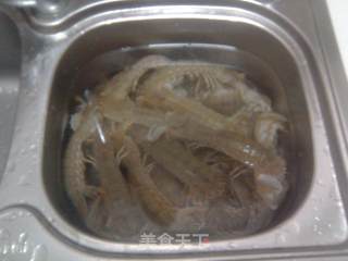 清蒸皮皮虾的做法步骤：2