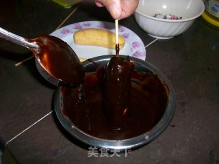 香蕉巧克力棒的做法步骤：4