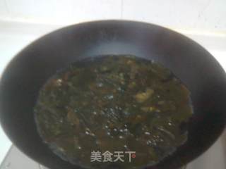 凉拌地皮菜的做法步骤：2