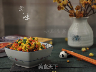 小虾米炒蛋的做法