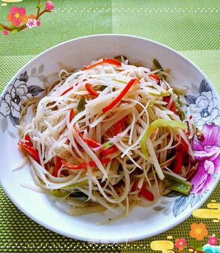 酸辣土豆丝的做法