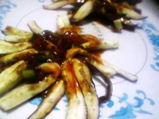 蒸菊花茄子的做法步骤：2