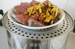秋茄炝锅鱼的做法步骤：2