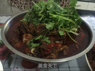 麻辣红烧牛肋骨的做法