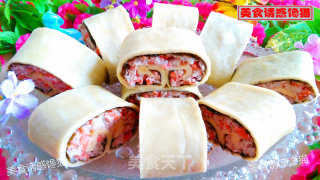 黄金如意肉卷的做法