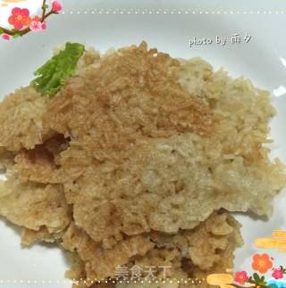 剩米饭的华丽变身-香脆锅巴的做法