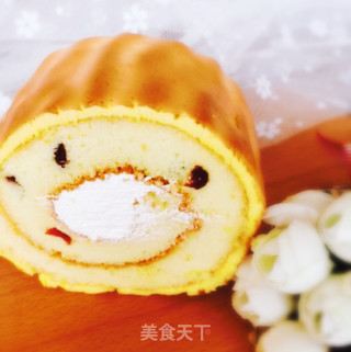蔓越莓虎皮蛋糕卷的做法