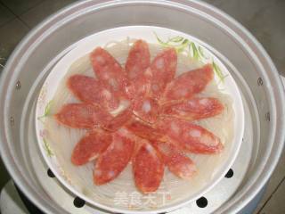 腊肉蒸粉条的做法步骤：2