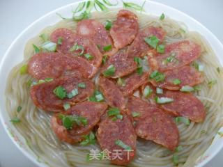 腊肉蒸粉条的做法步骤：2