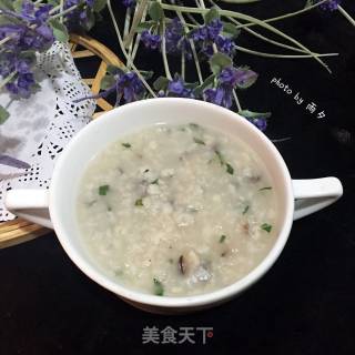 香菇高粱养生粥的做法