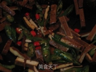 辣炒香干的做法步骤：2