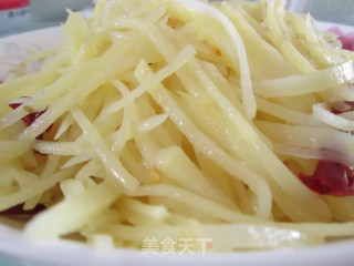 酸辣土豆丝的做法