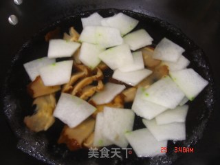 鲍汁烧双冬的做法步骤：2