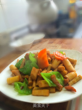 嫩笋炒肉的做法