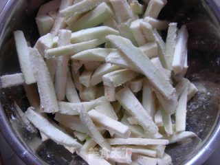 红油肉末茄子的做法步骤：2