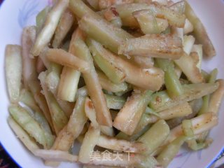 红油肉末茄子的做法步骤：2