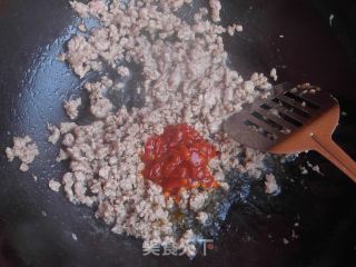 红油肉末茄子的做法步骤：2