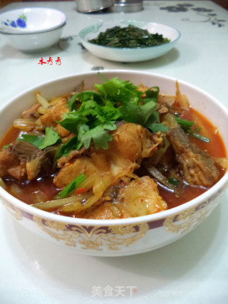 白菜丝煮鱼的做法