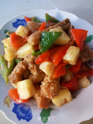 菠萝咕噜肉的做法