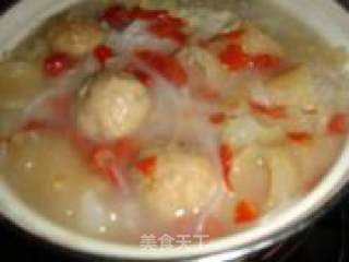 白菜粉丝汤的做法步骤：2