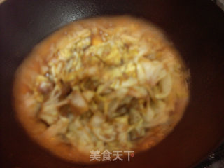 酱爆洋白菜的做法步骤：2
