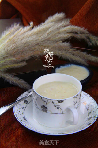 营养早餐浓滑杏仁露的做法