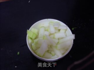 海米冬瓜汤的做法步骤：2