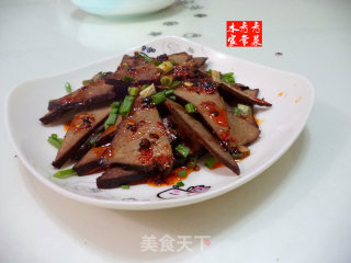 蚝油腊猪肝的做法