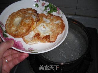 老爸味的美味汤—荷包蛋粉丝汤的做法步骤：3