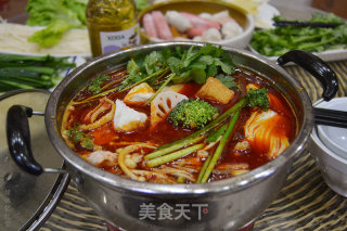 鸡骨汤火锅的做法