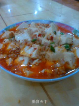 麻婆豆腐的做法