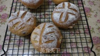 全麦核桃曼越莓软欧的做法