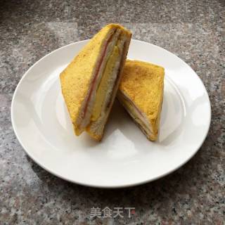 咖喱三明治的做法