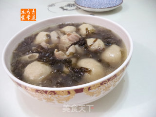 紫菜丸子肠衣汤的做法