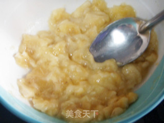 快手美味早餐--厚烧香蕉饼的做法步骤：5
