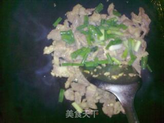 青椒炒肉片的做法步骤：2