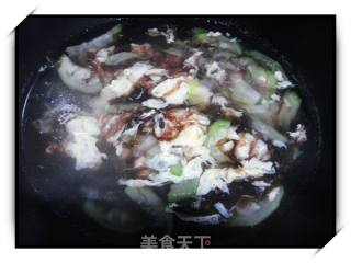 丝瓜紫菜蛋汤的做法步骤：2