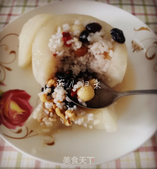 八宝梨罐的做法