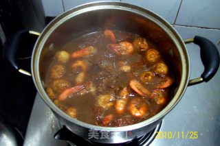 【金牛铁哥】---《牛肉烤虾卤雀卵》的做法步骤：9