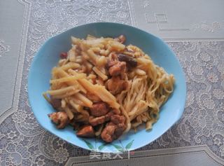 土豆焖面的做法