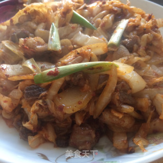 宁夏特色家常菜酸菜羊肉的做法