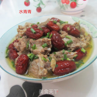 红枣蒸老鸭---宴客菜的做法