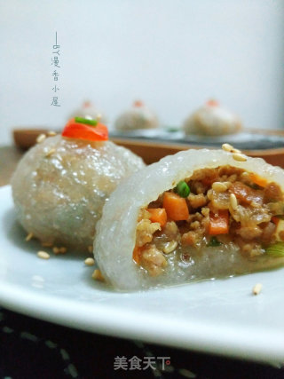 泰式西米肉酥丸的做法