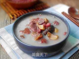栗子香菇红豆鸡汤的做法