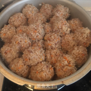 雪花肉丸的做法