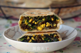 杂粮韭菜盒子的做法
