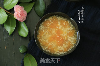 米酒橘子甜汤的做法