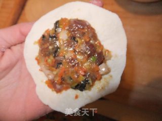 胡萝卜肉包的做法步骤：2