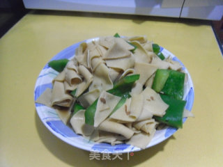 青椒干豆腐的做法
